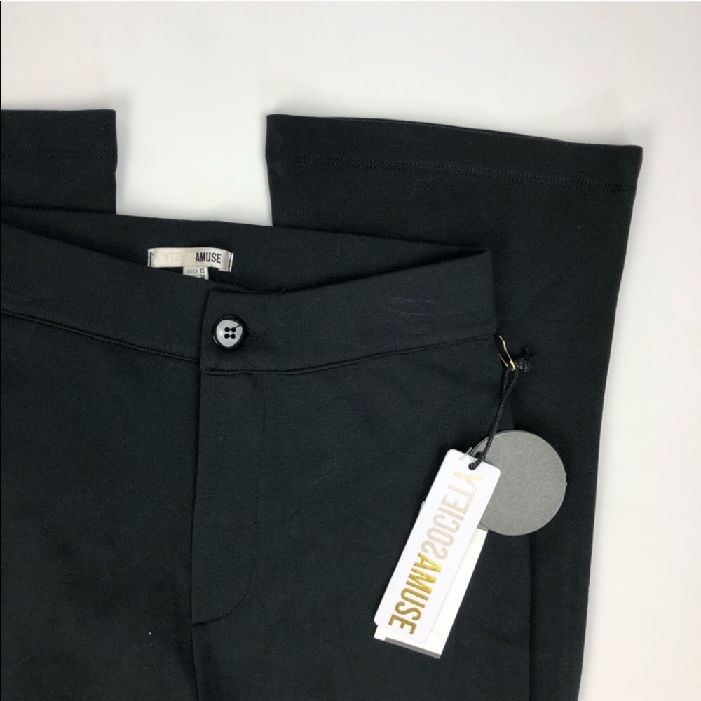 NWT Amuse Society Evening Light Crop Flare Pants - Picture 6 of 8